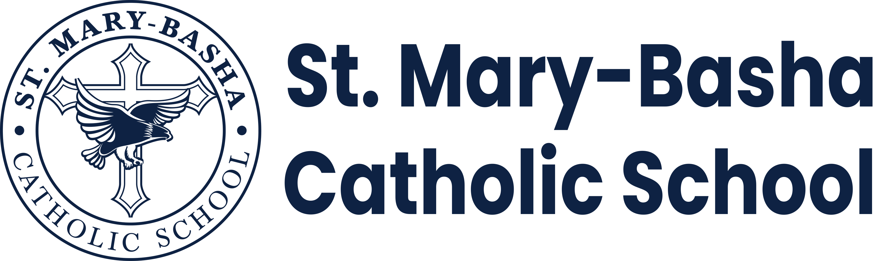 Color Logo for St Mary Basha Catholic School